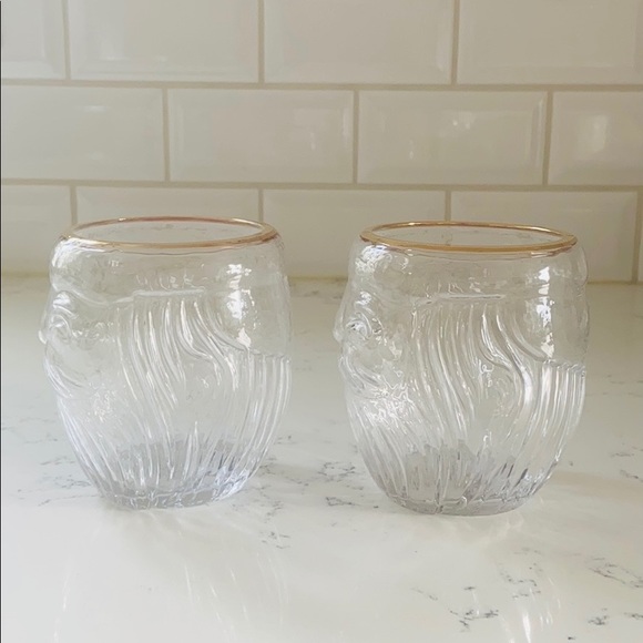 Anthropologie Santa Claus North Pole Juice Glass - Picture 5 of 15